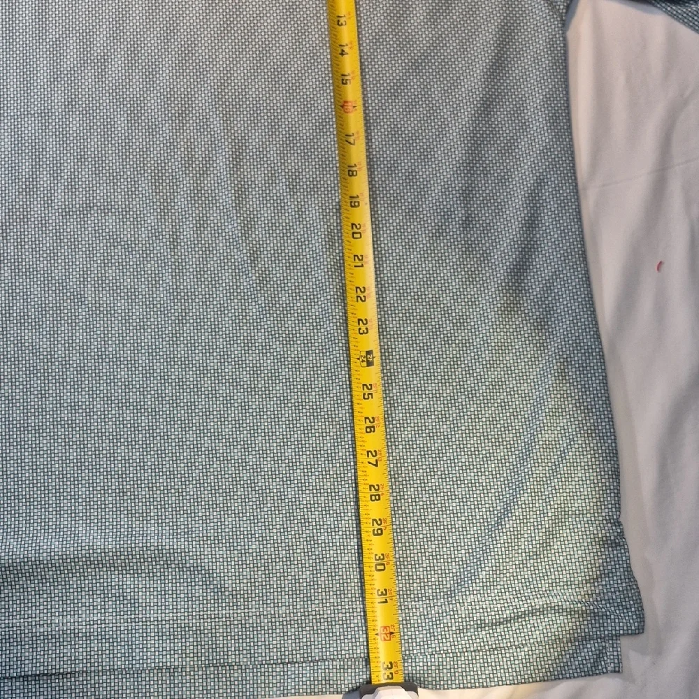 FootJoy Teal and Black Performance Polo Shirt - Picture 5 of 13